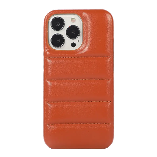 wholesale customised mobile phone case PC back case for iphone 14 pro max puffer jacket phone case