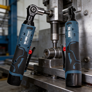 21V Dual Voltage Cordless Ratchet <b>Tool</b> Set 11-17mm CR-V Material Shaft Ergonomic Handle for Automobile Maintenance - Product Image 2