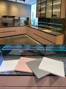 Armoire de cuisine intelligente M11, moderne et écologique, avec fonction de détection de présence par infrarouge, fonction haut-bas et accessoires pour évier - Product Image 2