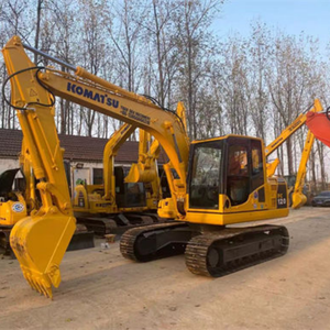 Excavatrice Komatsu PC120-8 d'occasion, moteur 67 kW, boîte de vitesses PLC, pompe, roulement, 12 tonnes, livraison rapide disponible dès maintenant - Product Image 1