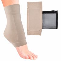Manchons en gel premium pour patins, chaussettes de protection pour amortir et protéger la zone des patins lors du patinage sur glace, du hockey, du roller, du ski, des bottes