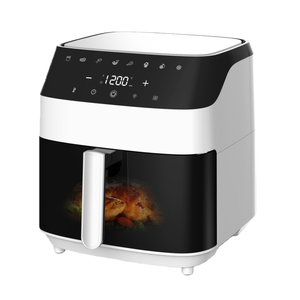1600W Digital Color Screen <strong>Big</strong> Size 7L 8L Smart Air Fryer Visible Multifunctional Air Fryer Oven for 10persons Family Home Use - Product Image 5