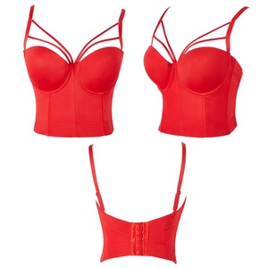 4095 del commercio all'ingrosso della Donna <span class=keywords><strong>Reggiseno</strong></span> Carro Armato Della Maglia Top Riuniti Vest <span class=keywords><strong>Bustier</strong></span> Camicetta Delle Donne Crop Top <span class=keywords><strong>Reggiseno</strong></span> Senza Maniche Bra Top - Product Image 4
