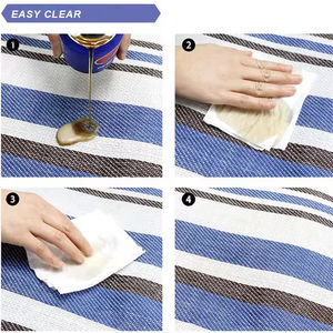 Custom Made Logo Outdoor <b>Camping</b> Waterproof Picnic <b>Mat</b> White Blue Striped <b>Mat</b> 3 Layers Acrylic <b>Foam</b> PEVA Roll up Picnic Blanket - Product Image 6