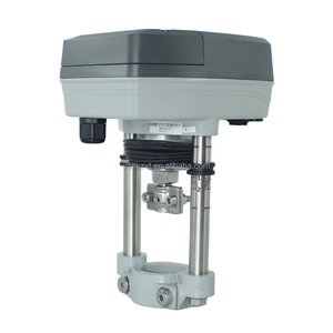 Válvula moduladora eléctrica Johnson 0-10V Actuador de control analógico 24V AC/DC Sistema de calefacción de control proporcional OEM IP65 Brida - Product Image 2