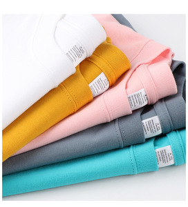 Huidu Nhà Máy Bán Buôn Màu Đen Quá Khổ Cotton Trống 270gsm T-Shirt Cho Nam Giới 100% Dệt Kim Phong Cách Giản Dị Lỏng Phù Hợp Với Số Lượng Lớn - Product Image 6