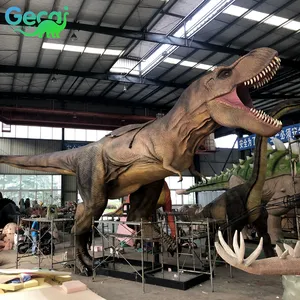 โมเดลไดโนเสาร์ gecai animatronic พิพิธภัณฑ์โรงงานขนาดใหญ่ผู้จำหน่าย T-Rex dinosaurio