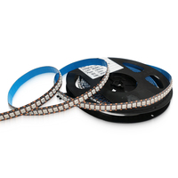 Prix de gros, bande LED WS2815 adressable, 10 mm de largeur, 144 LED par mètre, DC24V, un LED par pixel
