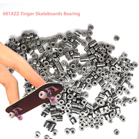 Ruedas Profesionales para Fingerboard al por Mayor, 681xzz1.5x4x2 mm, Rodamientos Abec, Mini Rodamientos de Bolas de Ranura Profunda para Finger Skateboard