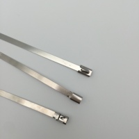 Hochwertige selbstsicher nde Kabelbinder halterung aus Edelstahl 316 aus Edelstahl