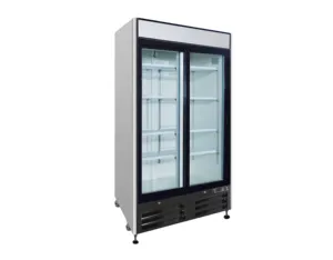 Cola Cooler Refrigerator Showcase Glass Door