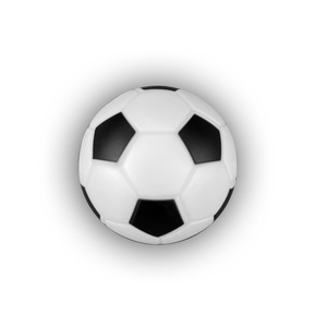Palloni da <span class=keywords><strong>Calcio</strong></span> da Tavolo Ufficiali di Ricambio per Allenamento, 36mm, Logo Personalizzato, Bianco e Nero, in PU/PVC, Cuciti a Macchina, per Sport da Tavolo - Product Image 2