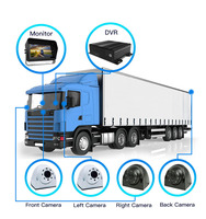 4CH 1080p 720p HD DVR Mobile HDD/SSD 4G DVR Full HD 3/4G GPS WIFI 4TB hdd mdvr pour camion