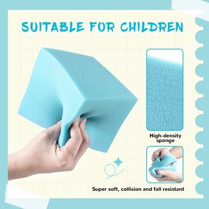 Venta caliente Pit Blocks Trampoline Park Gymnastic Pool Ball Cubo de esponja de espuma para interiores - Product Image 2