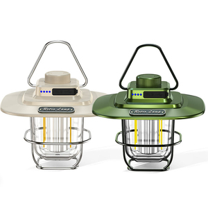 Wholesale Rechargeable Portable Retro <b>Camping</b> Lamp Outdoor Camp Tent <b>Led</b> hang Light - Product Image 5