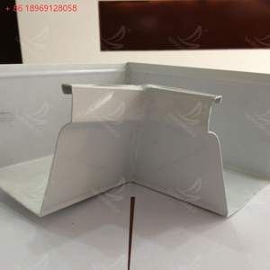 Gouttière en aluminium brun, gouttière en aluminium pour toit, pour l'eau de pluie - Product Image 4