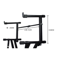 Musical Instrument Accessories Bassoon Double-x Adjustable Customizable Keyboard Stand Handle Steel Telescopic Rod Rayyu GH-531