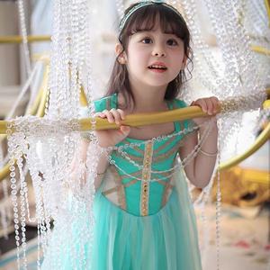 Kaimu para princesa Elsa Snow Cosplay vestir niñas manga corta para <span class=keywords><strong>Lego</strong></span> inspirado vestido de plástico nueva llegada - Product Image 4