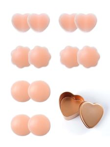 OEM Reusable Silicone Nipple Covers <b>Adhesive</b> Breast <b>Pads</b> Invisible Breast Petals Wholesale Factory Supply - Product Image 3