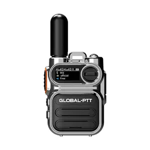 Draadloze Woki Toki Global-Ptt Simkaart Algemene 5000Km Handheld 2-weg Radio Met Onbeperkt 1 Jaar Data-Abonnement Walkie-Talkie