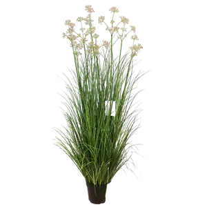 Senmasine 60cm 90cm 110cm 130cm Chinese Chive Flower Bonsai Artificial Onion Grass For Home Office Decor Fake Plants Suppliers