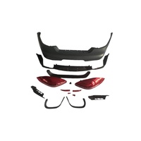 Kit carrosserie de pare-chocs arrière et phares style 970.2 pour Panamera 970.1, avec feux arrière de pare-chocs arrière style 970.2 - Vente chaude