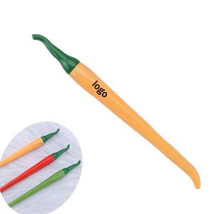 Bolígrafo de Gel con Forma de Chiles, Tinta Negra de 0.5 mm, Creativo y Promocional, Personalizado, para Estudiantes - Product Image 1