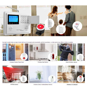 {Manufacturer} Wireless Intelligent <b>Home</b> Intruder Security WIFI+GPRS+PSTN Alarm System - Product Image 2