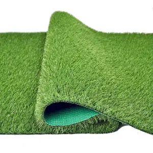 工厂直接用于足球草坪花园和运动人造草地毯草皮的高品质人造草皮草砖价格