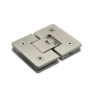 Badkamer Glas Op Glas Messing Aanpassen Scharnier Glazen Deur Draaischerm Scharnieren Voor Doucheruimte - Product Image 2