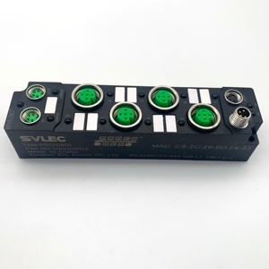 Modules I/O numériques compacts industriels Ethernet femelles à 4 ports bibo SVLEC IP67 EtherCAT Profinet M12 - Product Image 5