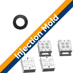 बेस प्लेट 50,000 1,000,000 शॉट्स के लिए ओम गंध उच्च परिशुद्धता प्लास्टिक इंजेक्शन मोल्ड आधार बहु-गुहा - Product Image 1