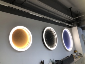 IP20ไฟ LED อะคูสติกแบบวงแหวนที่ทันสมัยแผงดูดซับเสียงแบบกำหนดเองได้ - Product Image 4