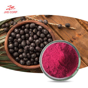 Bubuk Jus Buah <span class=keywords><strong>Acai</strong></span> Berry Organik yang Dapat Larut dalam Air, Dikeringkan Secara Semprot, Grosir dalam Jumlah Besar - Product Image 1
