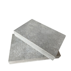 Papan Semen Serat Tahan Api Tahan Air Bebas Asbes 4x8 kaki untuk Pelapis Dinding Eksterior Villa Hotel Konstruksi - Product Image 1