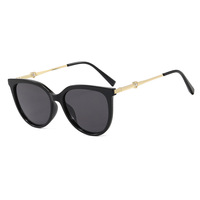 Lunettes de soleil polarisées surdimensionnées œil-de-chat avec perles, nouvelle collection 2026, protection UV400 – Tendance, polyvalentes et élégantes, ambiance premium