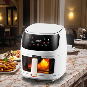 Friteuse à air électrique intelligente multifonctionnelle 8L, sans huile, avec écran LCD, design moderne et classique, la plus vendue - Product Image 1