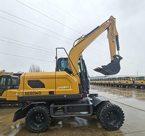 Excavadora XE80WG de Alto Rendimiento en Oferta, Máquina de Movimiento de Tierras con Ruedas, Potente y Confiable - Product Image 2