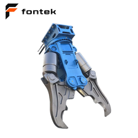 Cisaille hydraulique à double cylindre à rotation 360 degrés OEM/ODM pour excavatrice de 20-30 tonnes