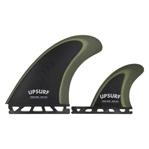 Pinne della tavola da <span class=keywords><strong>surf</strong></span> di nuovo arrivo T1 a linguetta singola pinna Sandwich nero verde pinna in fibra di vetro per il <span class=keywords><strong>surf</strong></span> - Product Image 3