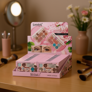 Palette di ombretti Saniye Matte Mineral ad alta pigmentazione, oltre otto colori per il trucco degli occhi - Product Image 2