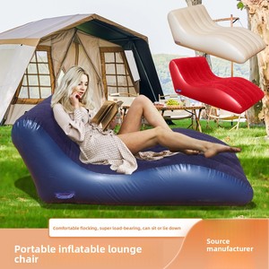 Trong Kho Dành Cho Người Lớn Đổ Xô Có Thể Gập Lại Ngoài Trời Lười Biếng Sofa Bãi Cỏ Cắm Trại Inflatable Phần Còn Lại Nệm Cho Phòng Khách - Product Image 6