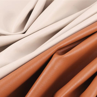 Cuir synthétique PU à épaisseur personnalisée, tissu en cuir microfibre PU, cuir artificiel personnalisé pour housse de siège de voiture