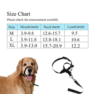 調節可能な高級ナイロンウェビング犬用ヘッドカラーリボン、パーソナライズされたペット用ジェントルリーダーハーネスハルター、痛みなし、引っ張りなしのトレーニング - Product Image 6