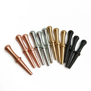 Piquets en acier et laiton de tailles multiples pour jeux de société Noir, Argent, Laiton, Cuivre Mixte - Product Image 1