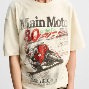 Vente en gros de t-shirts en coton de haute qualité pour hommes streetwear t-shirt boxy t-shirt épais délavé pour hommes surdimensionné - Product Image 2