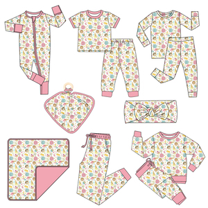 Bé Romper tre 2-cách dây kéo Jumpsuit trang phục tùy chỉnh trung lập Toddler ngủ Rompers trẻ em 2pcs quần áo - Product Image 1