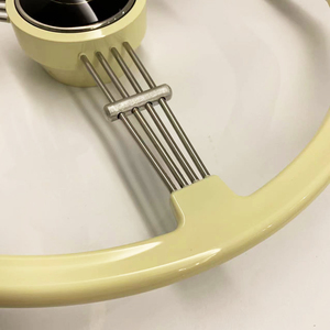 Volante clásico ABS <span class=keywords><strong>Vintage</strong></span> Banjo de 400mm para <span class=keywords><strong>Porsche</strong></span> 1950-1966 356 a B C PreA Parts - Product Image 4