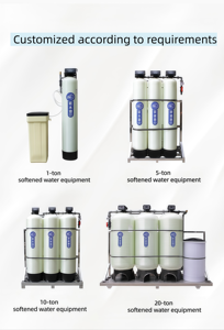 Équipement de filtration et <span class=keywords><strong>adoucisseur</strong></span> d'eau RH-1T/H 1000L/heure – Adoucissement et filtration multi-tension (110V/220V/380V) – Élimine le calcaire - Product Image 4