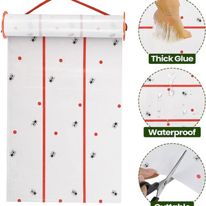 Factory Direct Supply Multi-Size Commercial Sticky <b>Fly</b> Traps with Hanging Cord for Restaurants, Butcher Shops, and Bakeries - Product Image 4